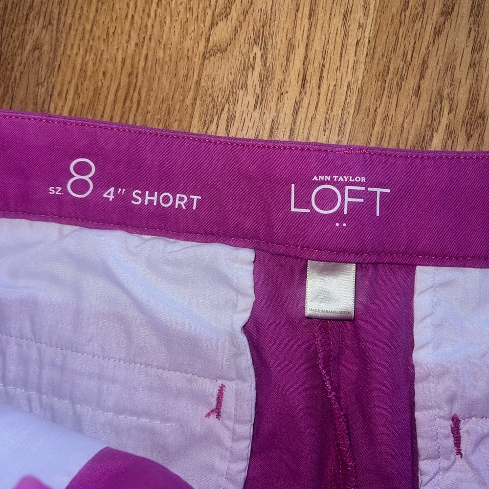 LOFT Scalloped Shorts - Picture 3 of 4